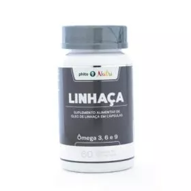 Linhaça 750mg 60 cápsulas